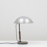 Bare metal bauhaus desk light by Karl Trabert for Schanzenbach und Co. GmbH, 30s Germany.