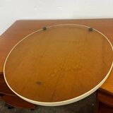 Miroir rond Space Age vintage