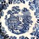 6 assiettes plates en céramique vintage, churchill royaume-uni
