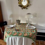 Vintage Malagasy fabric tablecloth