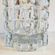 Geometric semi-crystal vase 1950s
