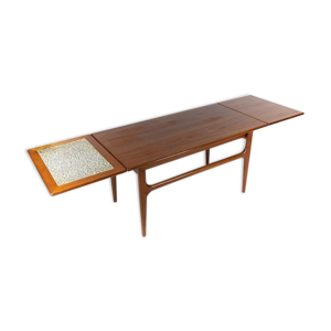 Table basse en teck avec