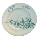 Assiette plate Longwy