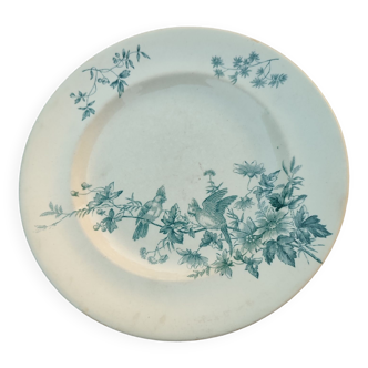 Assiette plate Longwy