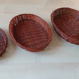 3 small baskets