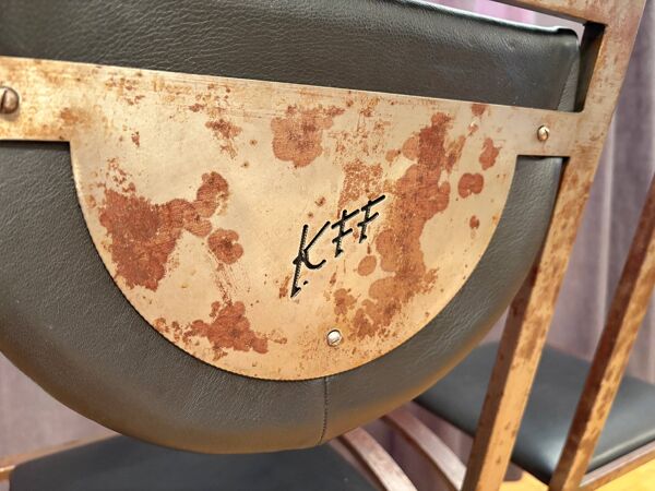 Pair of Sinus chairs designed by Karl Friedrich Förster, KFF, Germany, 1990