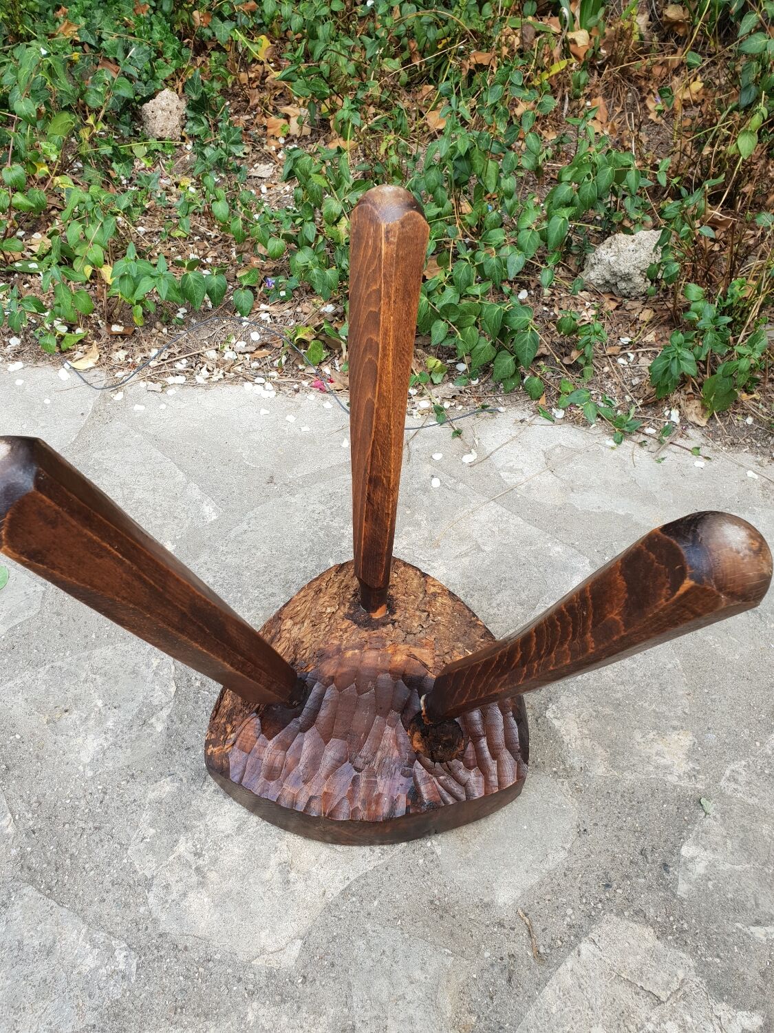 Tripod shepherd's stool 1970