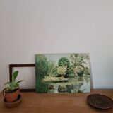 Country oil painting