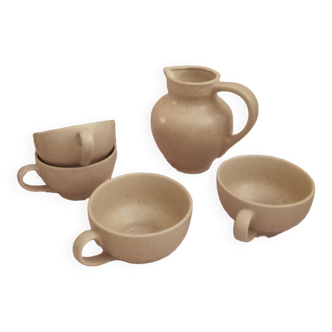 Natural stoneware set