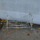 Wrought iron doll bed