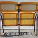 Cinema theatre seats paired with 1900 fabric Verel de Belval