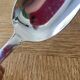 12 large silver-plated metal spoons Ercuis