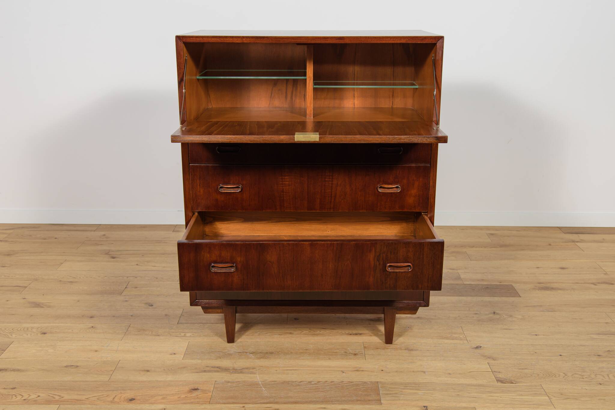 Mid-Century Teak Chest of Drawers, Denmark, 1960s