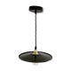 Enamelled sheet metal pendant lamp