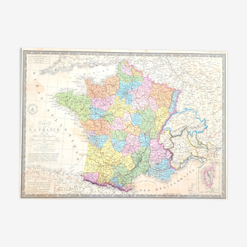 Carte géographique ancienne