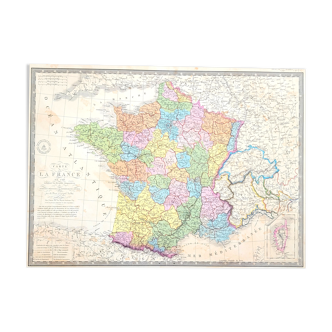 Carte géographique ancienne