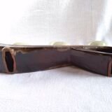 Triple ceramic candle holder