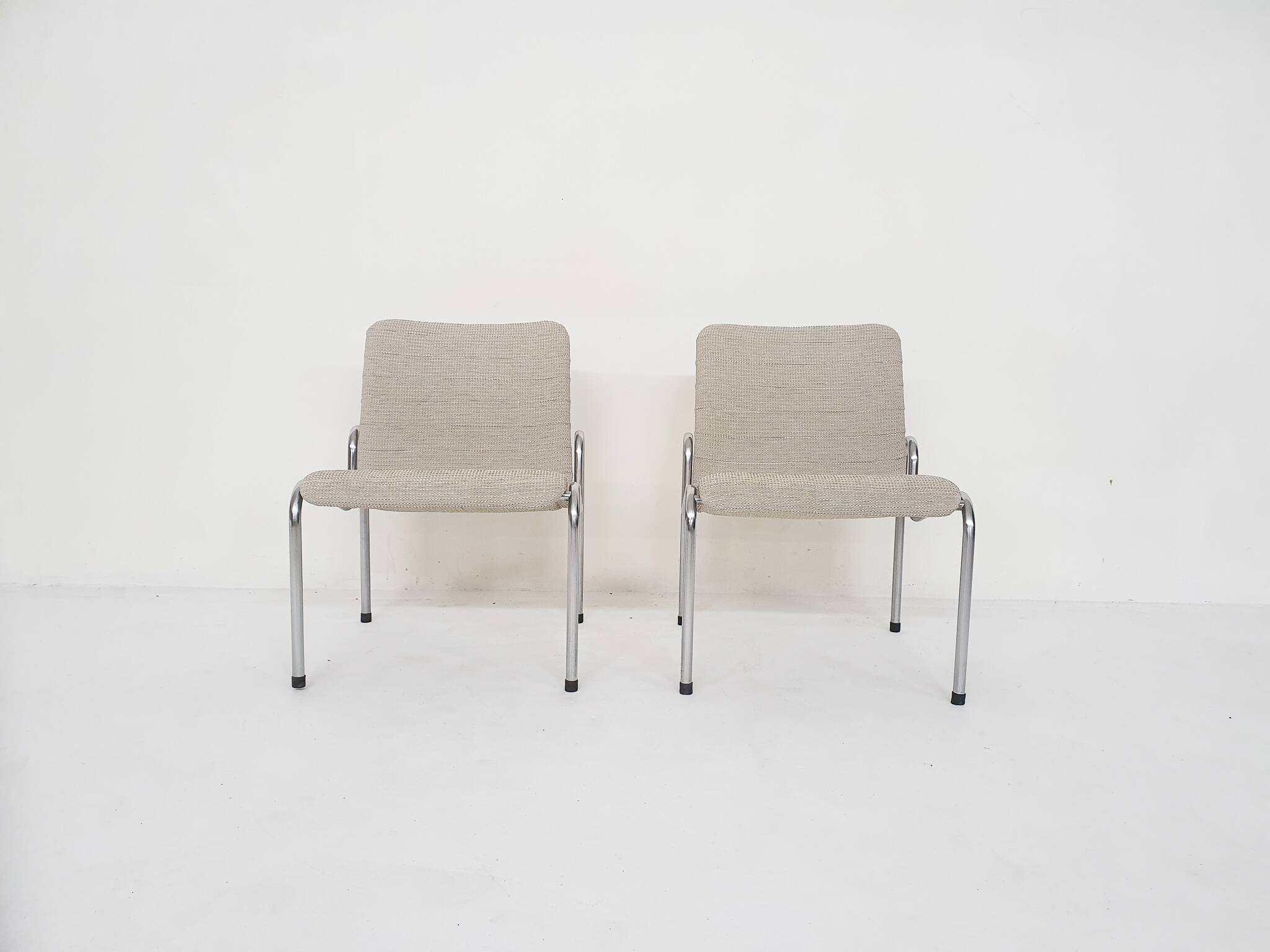 Set of two Kho Liang Ie for Stabin lounge chairs model 703, Holland 1960’s