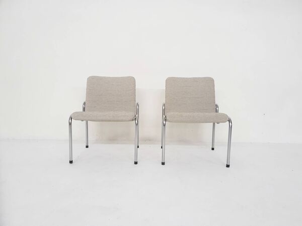 Ensemble de deux chaises longues Kho Liang Ie pour Stabin modèle 703, Hollande, années 1960