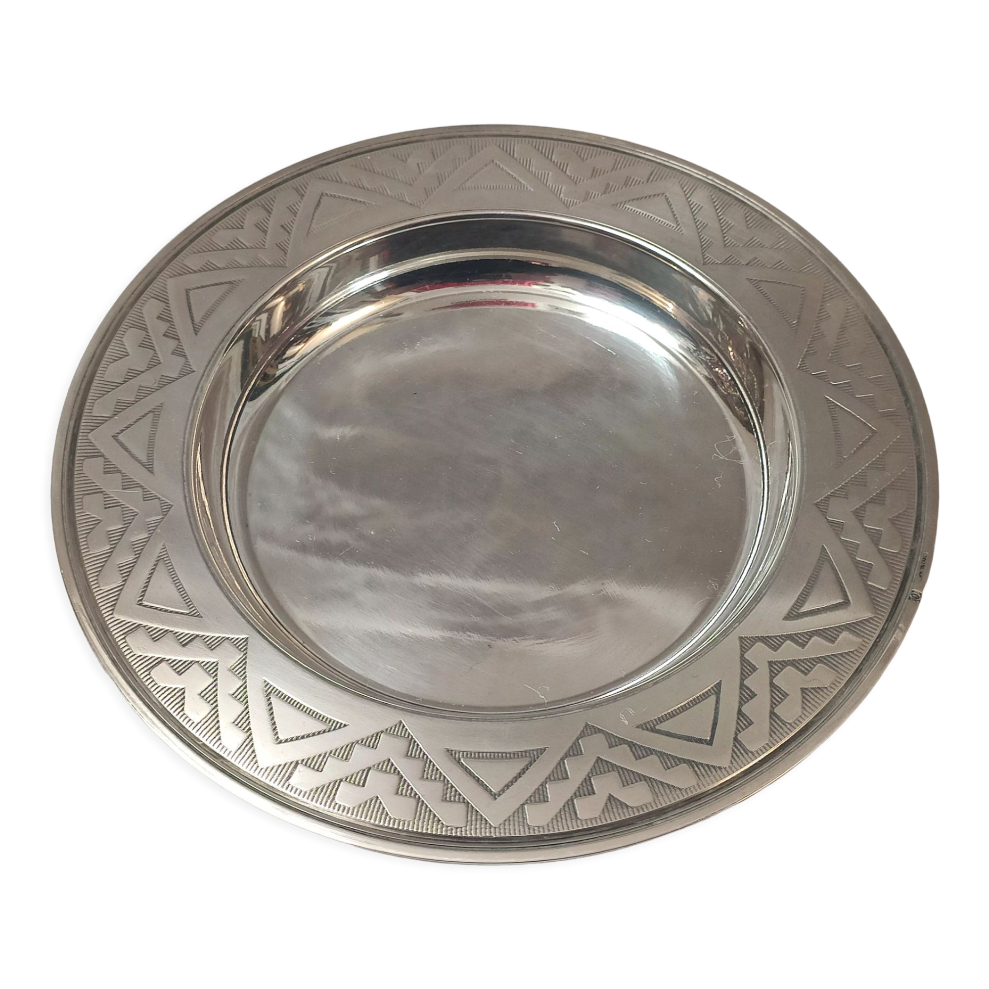 Cup, bottle underwear, silver metal deco art