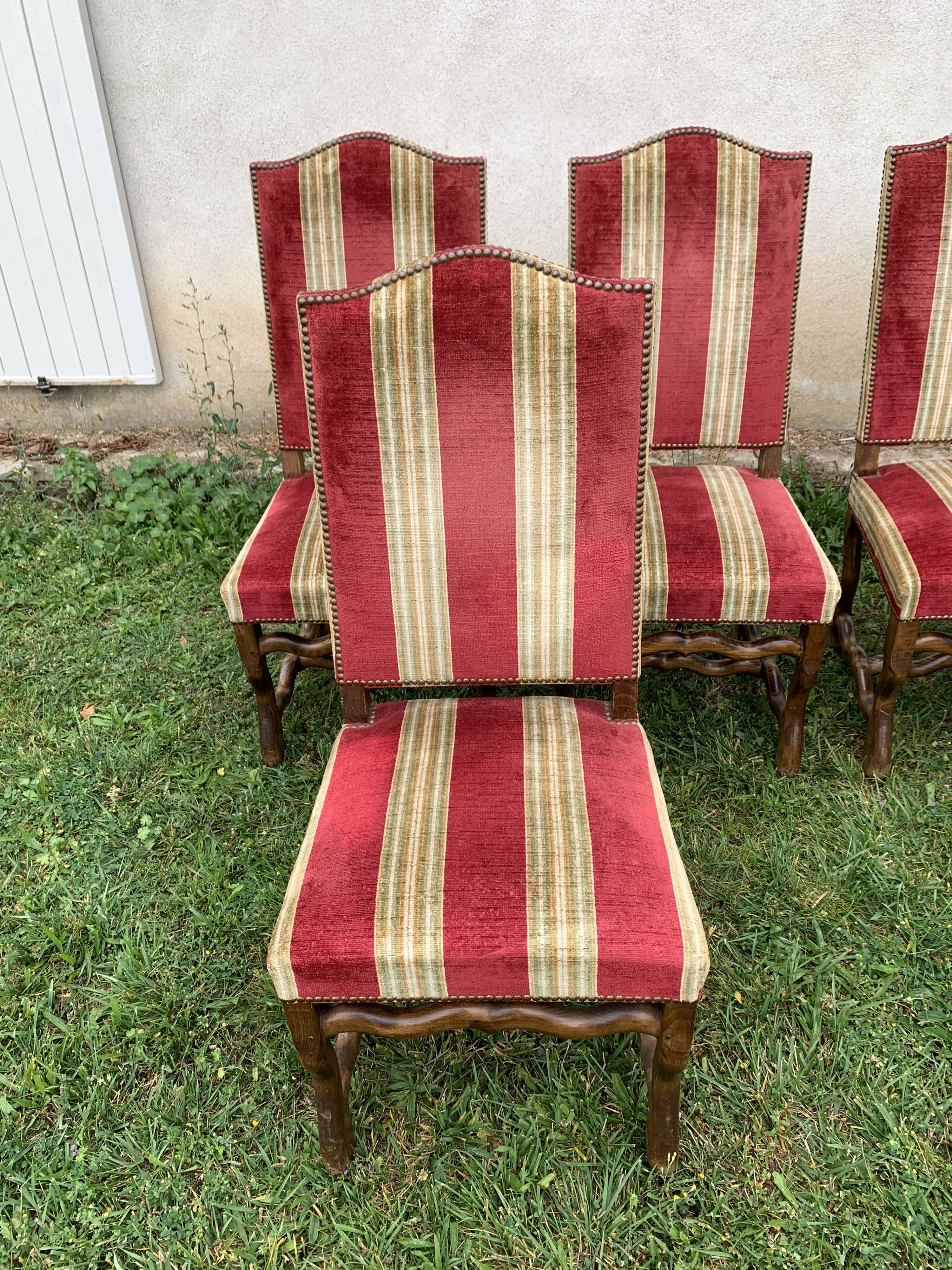 Louis XIII sheep bones chairs