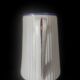 Fluted porcelain jug or pitcher