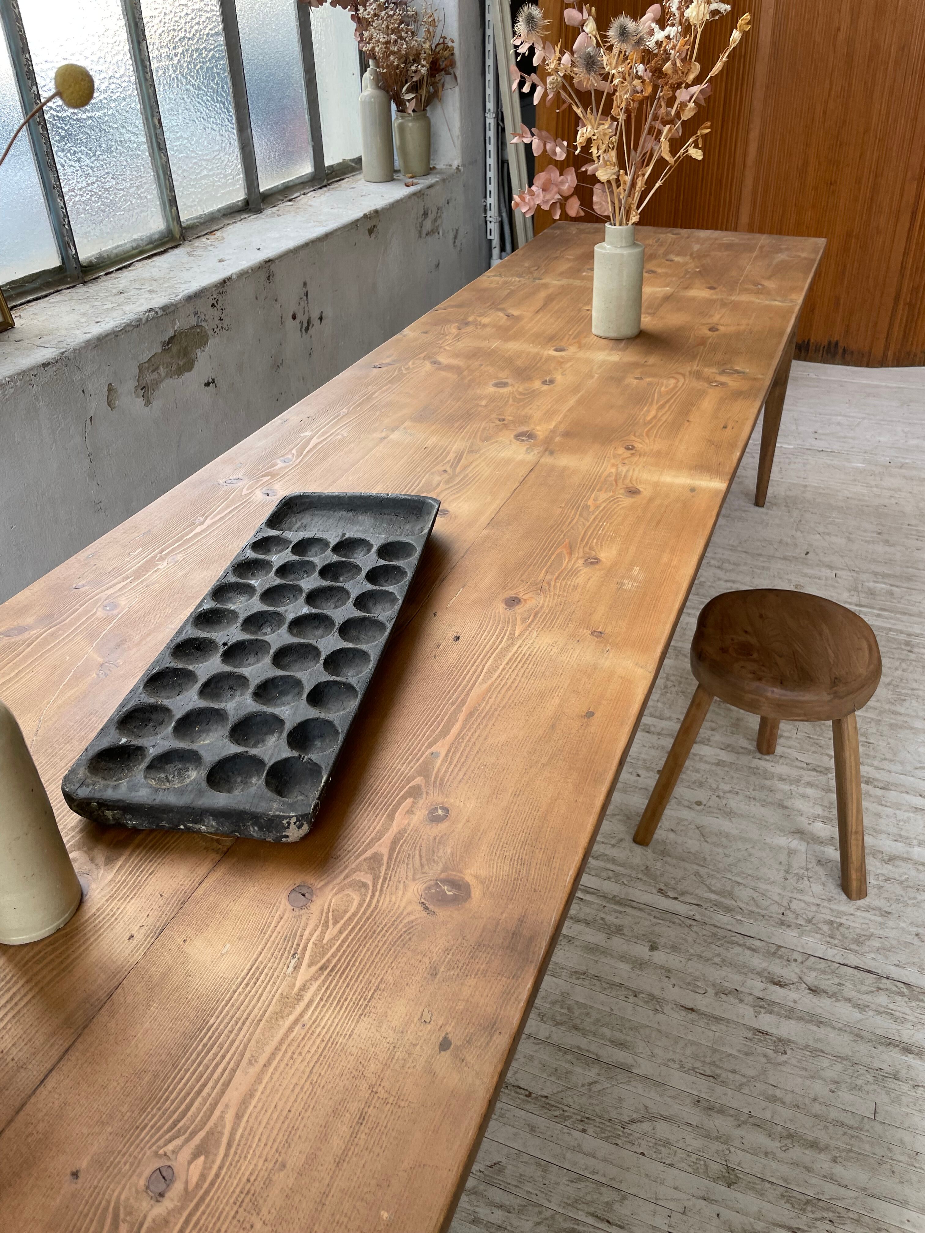 Xxl pine farmhouse table 338cm