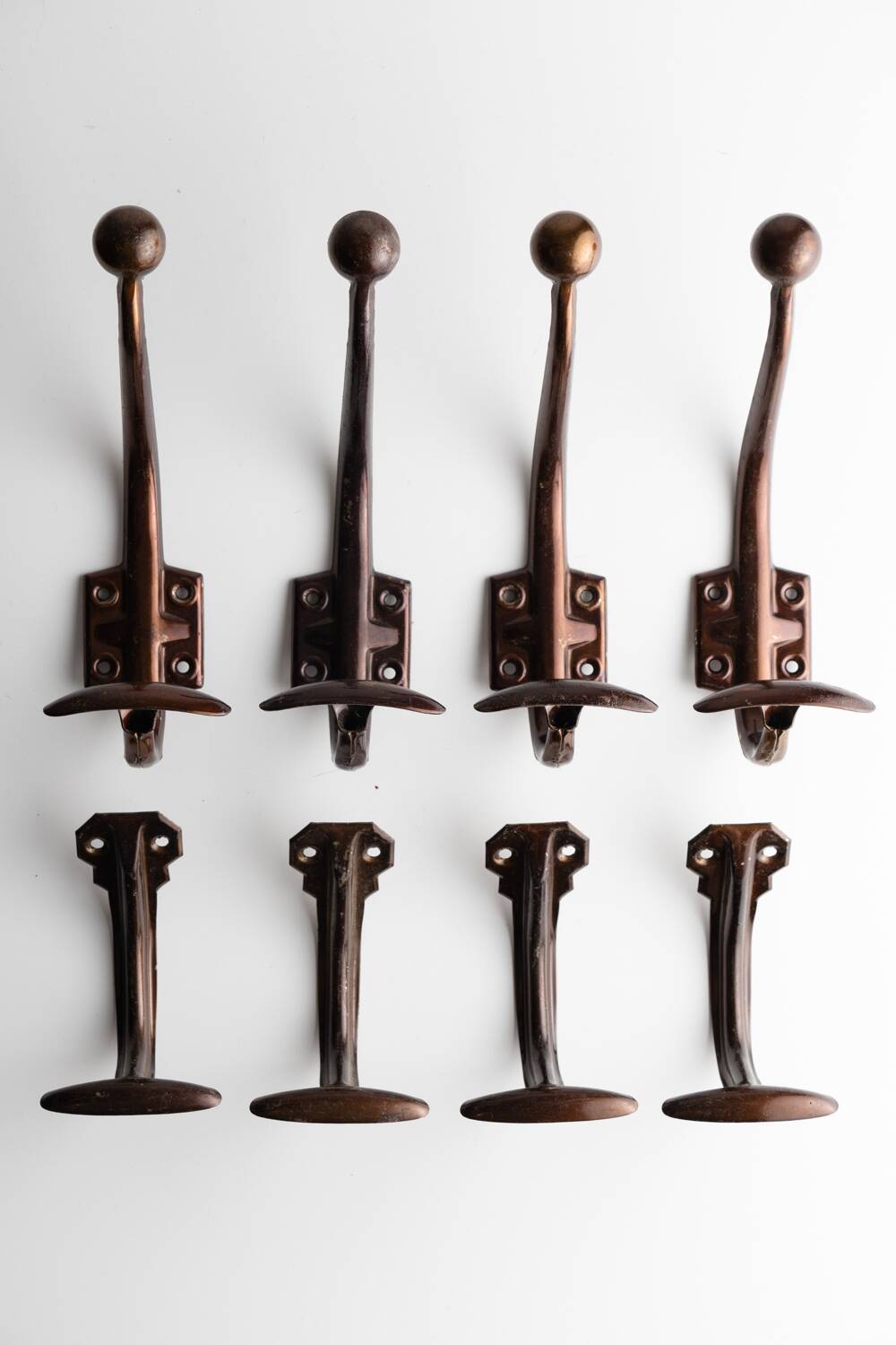 Set of vintage coat hooks