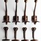 Set of vintage coat hooks