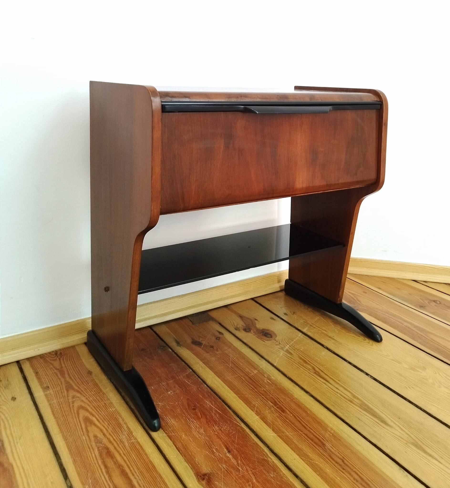 Jindrich Halabala TV cabinet, Czechoslovakia, 1940s