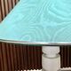Sculptural Glazed Ceramic Art Table Lamp, Germany 1960s