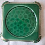 Ceramic trivets and glasses from Poët-Laval. Vintage