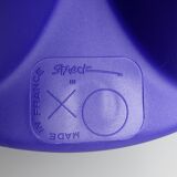 Purple stool Bubu 1er XO by Philippe Starck