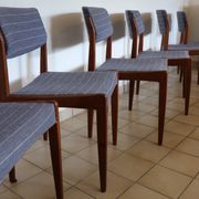 6 chairs by H.W. Klein for Bramin, Denmark, 1960