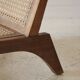 Fauteuil en bois et cannage, 1954