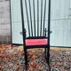 Wooden rocking chair / Fabric year 1967