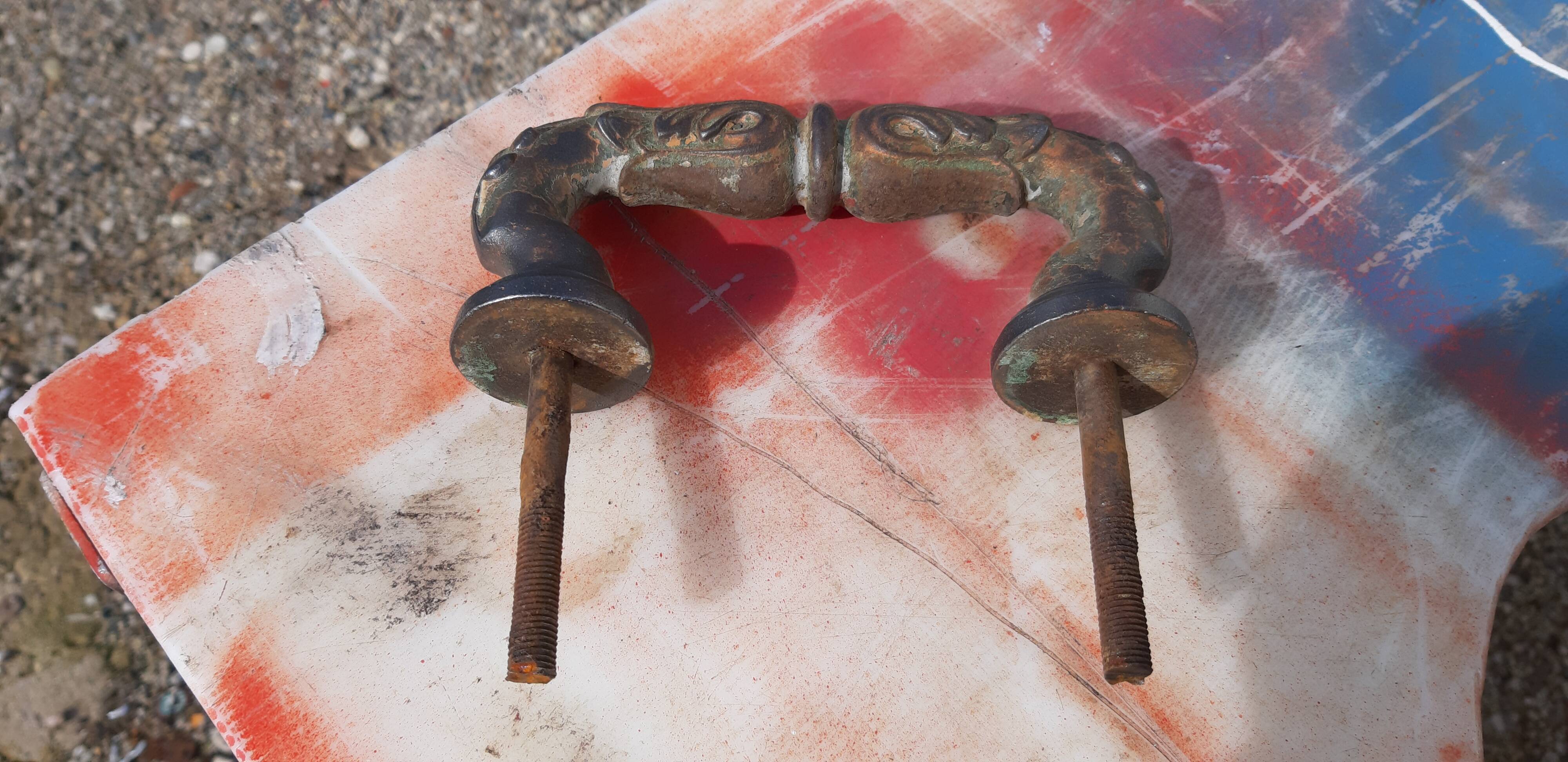 Cast iron door handle 1900