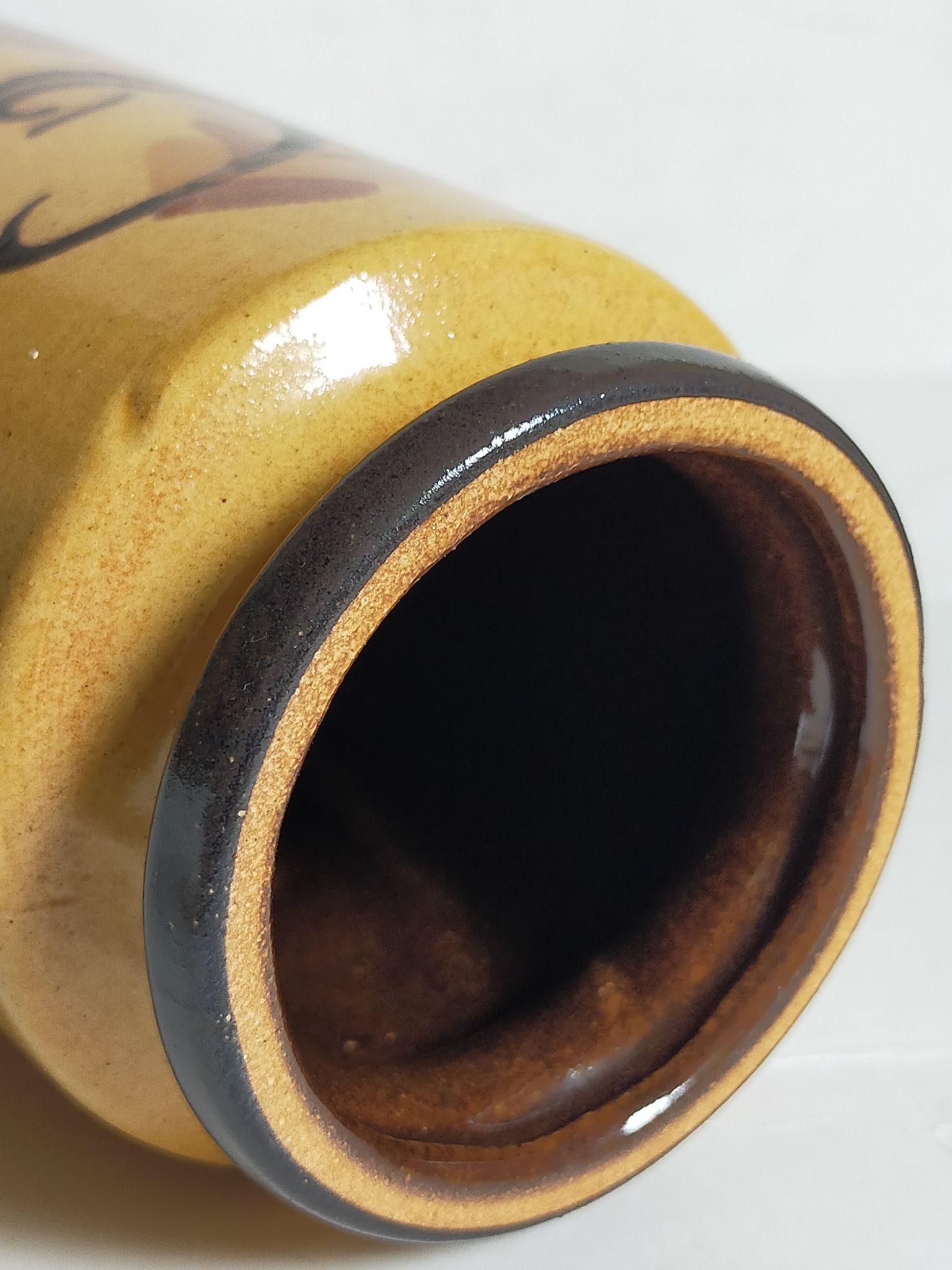 Vase céramique allemande scheurich west-germany modèle n°201 années 70