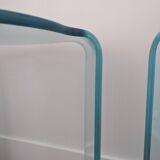 Fiam Italia glass side tables
