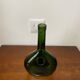 Carafe glass - olive green