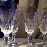 Set of 11 baccarat red wine glasses carcassonne model