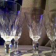 Set of 11 baccarat red wine glasses carcassonne model