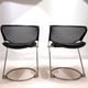Set of 2 Wilkhahn Nuvola conference / dining room chairs by Herbert Ohl, 19
