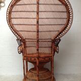 Armchair Emmanuelle rattan Kok House 1970