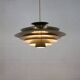 XL Green Pendant Lamp, Form Light Nordic Design, 1970s Denmark