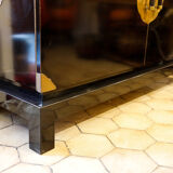 Black lay line buffet design italy 70