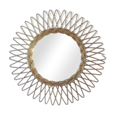 Rattan mirror - 48cm