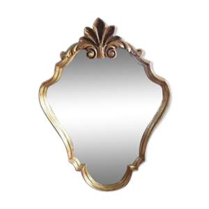 Miroir vintage doré ananas