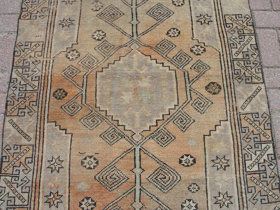 Red carpet runner medium office rug - wool living room rug