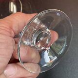 Set of 2 x 4 glasses (wine & water) louis philippe style 14 and 16.5 cm